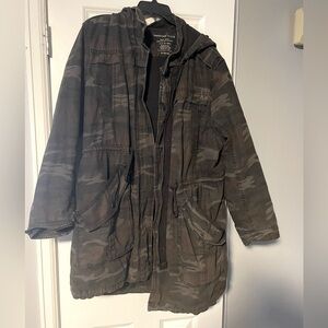 American Eagle Camo coat
